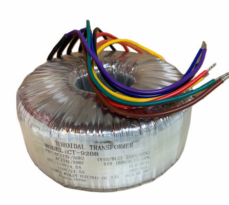 ซื้อ 1000VA เฟสเดียว Toroidal Isolation Transformer 234V 110V AC 4.5A การผลิตออนไลน์