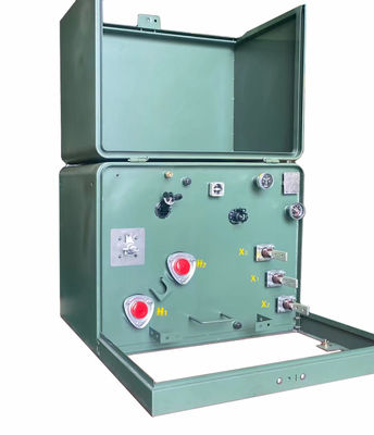 ซื้อ 100KVA หม้อแปลงไฟฟ้าแบบติดแผ่นเฟสเดียว 7200V 12470V การผลิตออนไลน์