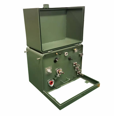 ซื้อ 75KVA แผ่นหม้อแปลงชนิดน้ำมันเฟสเดียวติด 1920V 34500V การผลิตออนไลน์