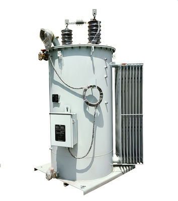 ซื้อ 750KVA 600A หม้อแปลงชนิดน้ำมัน 13.8KV 110KV BIL ตัวควบคุมแรงดันไฟฟ้า การผลิตออนไลน์