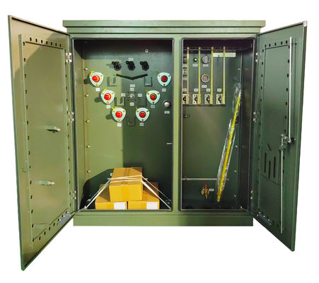 ซื้อ 300KVA หม้อแปลงชนิดน้ำมัน 3 เฟส ติดตั้ง 12470V 240Y การผลิตออนไลน์