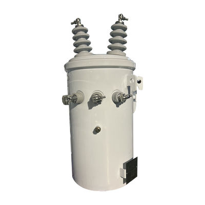 ซื้อ ANSI IEEE มาตรฐาน โทรสฟอร์เมอร์ติดขั้วระยะเดียว 10Kva 12.47KV การผลิตออนไลน์