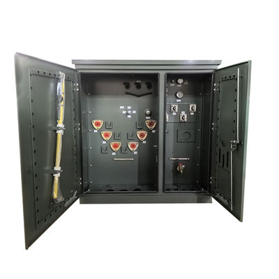 ซื้อ 300Kva แปดสามเฟสติดตั้งเครื่องแปลงหลอดอาหาร 12470GrdY/7200V ถึง 480Y/277 การผลิตออนไลน์