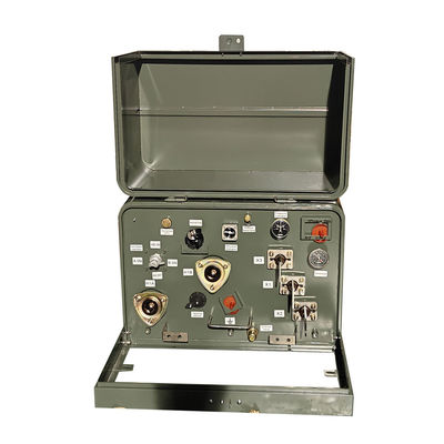 ซื้อ เครื่องแปลงที่ติดกับพัด 50kva 12470V/240V เครื่องแปลงการกระจายไฟฟ้าระยะเดียว การผลิตออนไลน์