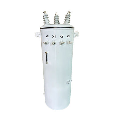 ซื้อ 45KVA สามเฟส พลังงานเสาติดตั้งกระบวนการกระจายน้ํามันทรานฟอร์มจม 12000V การผลิตออนไลน์