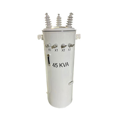 ซื้อ น้ํามันแตรนฟอร์เมอร์ติดขั้วสามเฟส ลงน้ํามัน 13800V ถึง 480Y / 277V 75KVA การผลิตออนไลน์