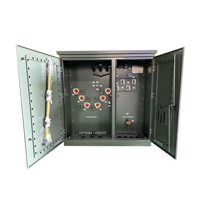 ซื้อ 500kva 3 Phase Pad Mounted Transformer Oil เติมน้ํามัน 12470v ถึง 480v มาตรฐาน Ansi Ieee การผลิตออนไลน์