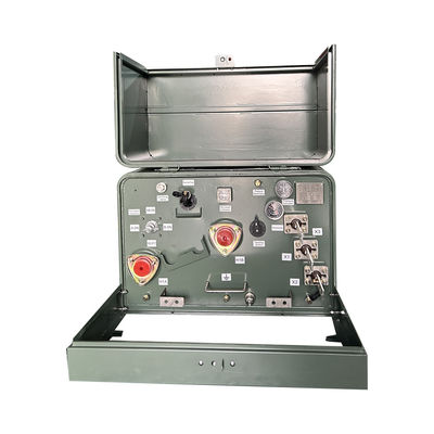 ซื้อ 25kva Single Phase Pad Mounted Power Transformer Loop Feed 4160V ถึง 240V ตามความต้องการ การผลิตออนไลน์