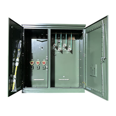 ซื้อ 1500Kva 3 Phase Pad Mounted Transformer Dual Primary ANSI C57 12470V ถึง 480V รับรอง UL การผลิตออนไลน์