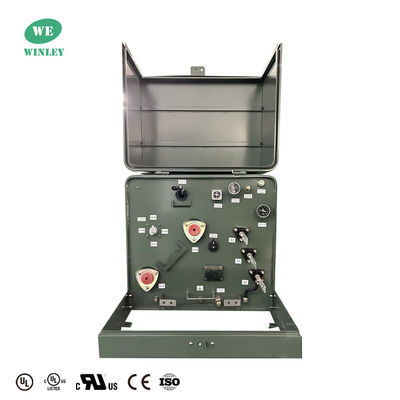 ซื้อ โทรทรานฟอเมอร์ปาดระยะเดียว ติดถังเหลวเต็ม 100Kva 12470GrdY/7200 DOE 2016 ประสิทธิภาพการจัดอันดับ การผลิตออนไลน์