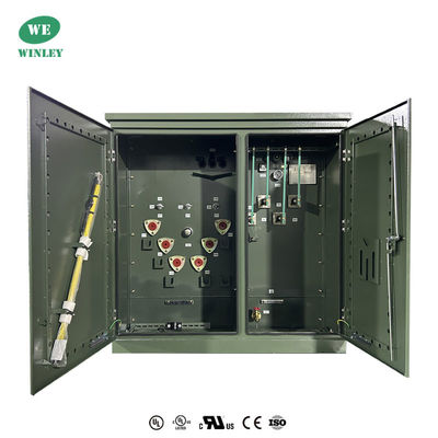 ซื้อ 1000Kva เครื่องแปลงสามเฟสติดกับพัด 304SS การกระจาย 12000V น้ํามันท่วม UL / CUL รับรอง การผลิตออนไลน์