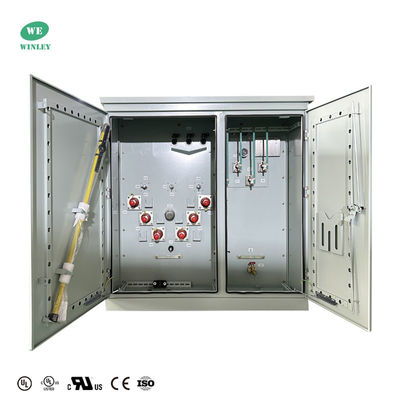 ซื้อ UL รับรอง 500Kva 3 Phase Pad Mounted Transformer การกระจายพลังงานที่อยู่อาศัย 34.5KV ANSI IEEE DOE 2016 มาตรฐาน การผลิตออนไลน์