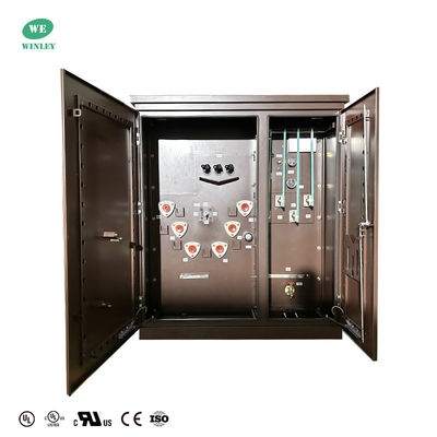 ซื้อ ใบรับรอง UL 300kva แป๊ดสามเฟสติดตั้งเครื่องปรับเปลี่ยนไฟฟ้า 12470V ถึง 208Y มาตรฐาน IEEE ANSI การผลิตออนไลน์
