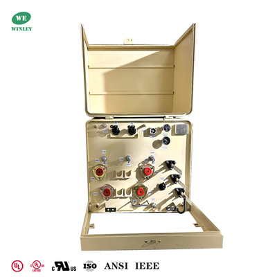 ซื้อ 25kva Single Phase Pad Mounted Transformer 316 SS FR3 13800v ถึง 120v เครื่องแปลงขั้นต่ําการกระจายพลังงานที่ได้รับการรับรองจาก ULC การผลิตออนไลน์