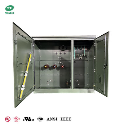 ซื้อ UL รายการ 1500Kva เครื่องแปลงสามเฟสติดกับพัด 34.5KV ถึง 480Y/277V เครื่องแปลงกระจายพลังงาน การผลิตออนไลน์