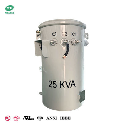 ซื้อ 25kva  Power Pole Transformer Step Down 6600v To 120v 240v Electric Transformer Price การผลิตออนไลน์