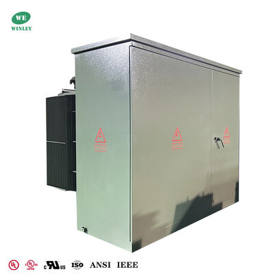 ซื้อ Three Phase Pad Mounted Transformer Oil Type 1500kva 34500V To 208V Electrical Transformer Residential การผลิตออนไลน์