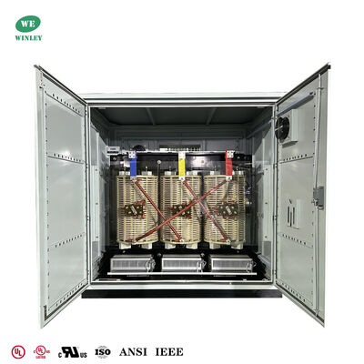 ซื้อ R-Class 220℃ Insulation 2500Kva Dry Type VPI Transformer 6900V To 480V  Vacuum Pressure Impregnated Transformer การผลิตออนไลน์