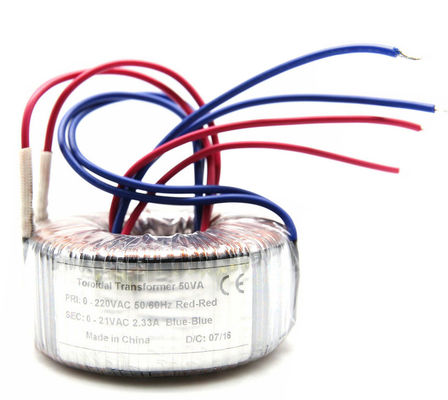 ซื้อ 80VA หม้อแปลงแยกแสง Toroidal Isolation 240VAC ถึง 120VAC Copper Wire การผลิตออนไลน์
