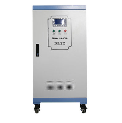 ซื้อ 80KVA เครื่องปรับกำลังไฟ 3 เฟส การผลิตออนไลน์