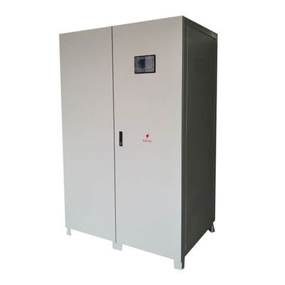 ซื้อ 300KVA โทรคมนาคมตัวควบคุมแรงดันไฟฟ้าสามเฟสจอแสดงผลดิจิตอล การผลิตออนไลน์