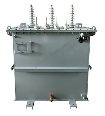 500KVA หม้อแปลงไฟฟ้าชนิดน้ำมัน 22KV 33KV 400V ขดลวดทองแดง 50Hz