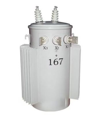 167KVA หม้อแปลงไฟฟ้าชนิดน้ำมันเฟสเดียว สแตนเลส 208Y 120V