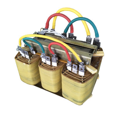 110KVA 400Hz หม้อแปลงแยกสามเฟสอลูมิเนียม 380V 115V