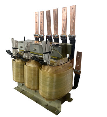 50KVA วงจรเรียงกระแสหม้อแปลงชนิดแห้งสามเฟส 2250A 8VDC ทองแดง