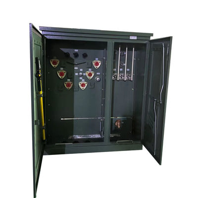 1 Mva Pad Mount หม้อแปลงสามเฟส 4160v ถึง 480v Step Down