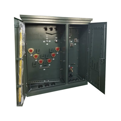 225 KVA Pad Mount สามเฟสหม้อแปลงชนิดน้ำมัน 4160V ถึง 480