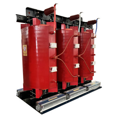 หม้อแปลงสามเฟสแบบหล่อเรซินชนิดแห้ง 6500K 33KV ถึง 0.9KV