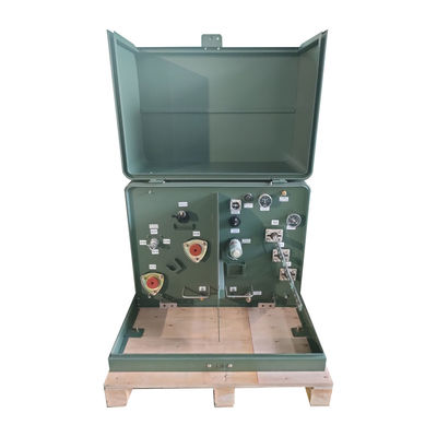 75kva Single Phase Pad Mounted Power Transformer Fr3 น้ํามันเต็ม 13200v ถึง 240v