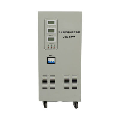 เครื่องปรับระดับความดันอัตโนมัติ 3 ขั้นตอน 6kva เครื่องปรับระดับความดัน 380v