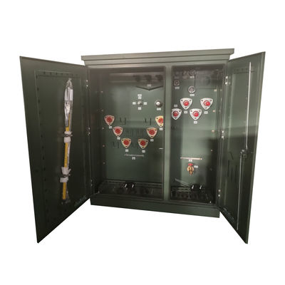 1000 Kva 3 Phase Pad Mounted Oil Immersion Transformer 34500 วอลต์ ถึง 208 วอลต์