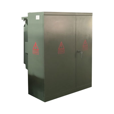 500 Kva 3 Phase Pad Mounted Transformer Oil ประเภทน้ํามัน 13800v ถึง 208v