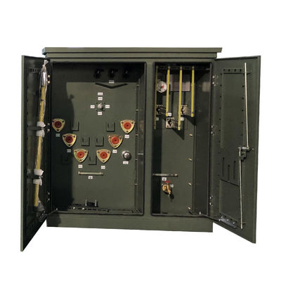 1000 Kva แทรนซอฟเตอร์การกระจายไฟฟ้า 3 ขั้นตอนที่ติดตั้ง 4160v ถึง 480v