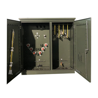 300 Kva แปดสามเฟสติดตั้งเครื่องแปลงน้ํามันดําน้ํา 12470V ถึง 480V ANSI IEEE
