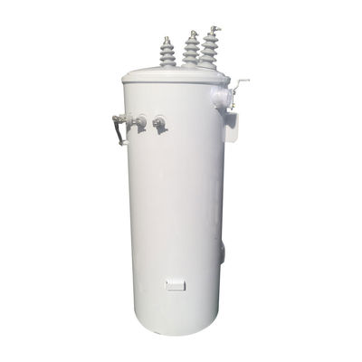 112.5Kva สามระยะเสาติดตั้งอากาศกระจายแตรนฟอร์มน้ํามันจม 13.8KV