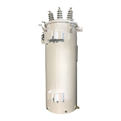 เครื่องแปลงการกระจายไฟฟ้า 3 ขั้นตอน ที่ติดตั้งบนเสา IEC Standard 75Kva