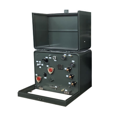 100Kva Single Phase Pad Mounted Distribution Transformer น้ํามันท่วมกับ DOE 2016