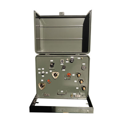 ระบบการกระจายไฟฟ้าแปลงปลาดแบบเดียว 4160v 240v นอก 250KVA 304 สแตนเลส