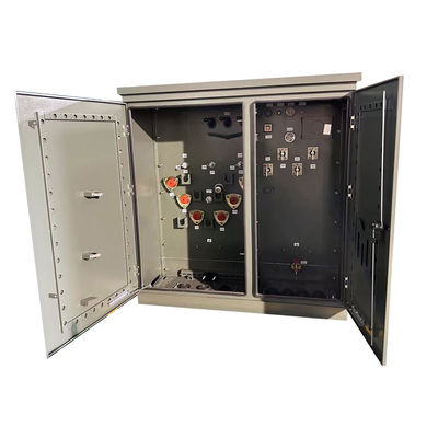 750Kva สถานไฟฟ้าสามเฟสติดตั้งพัด แทรนฟอร์มไฟฟ้า 13200V ถึง 480V