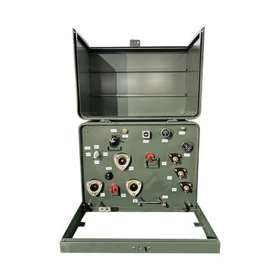 แปดติดตั้งเครื่องแปลงน้ํามันดําน้ํา Single Phase 167kva 13800grdy/7968 ถึง 240/120v