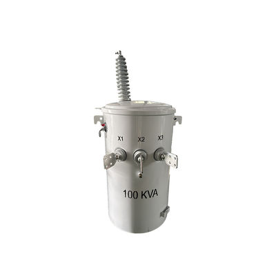 100 Kva ทรานซฟอร์เมอร์กระบวนการกระจายน้ํามันประเภท 34.5KV ถึง 120V IEEE Standard