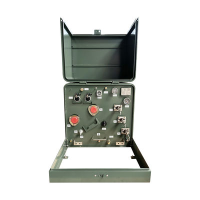 75KVA โทรทรานฟอเมอร์ปาดระยะเดียวติดตั้งภายนอก ANSI C57 24.94V ถึง 120V