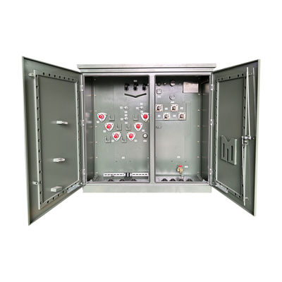 เครื่องแปลงกระจายพลังงาน 1000Kva สามเฟสปาดติดตั้งสําหรับการเดินลงภายนอก 13.2KV ถึง 0.48KV