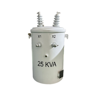 25kva โปล์ขั้วเดียว ติดเครื่องปรับเปลี่ยนการกระจายน้ํามันท่วม 13.8KV ถึง 277V