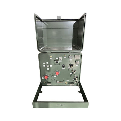 75kva Single Phase Pad Mounted Transformer Loop Feed 34500GrdY/19950 ถึง 240/120V การล่อแบบคู่