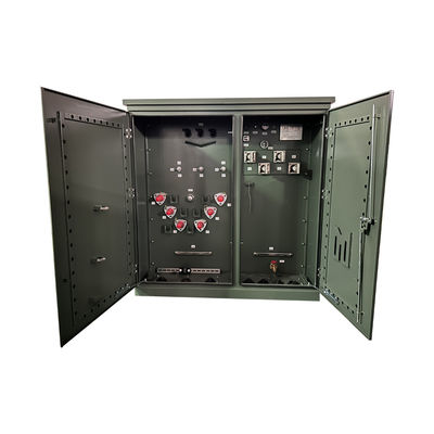 เครื่องแปลงการกระจายที่ติด 3 ขั้นตอน 3750 Kva 13.2KV